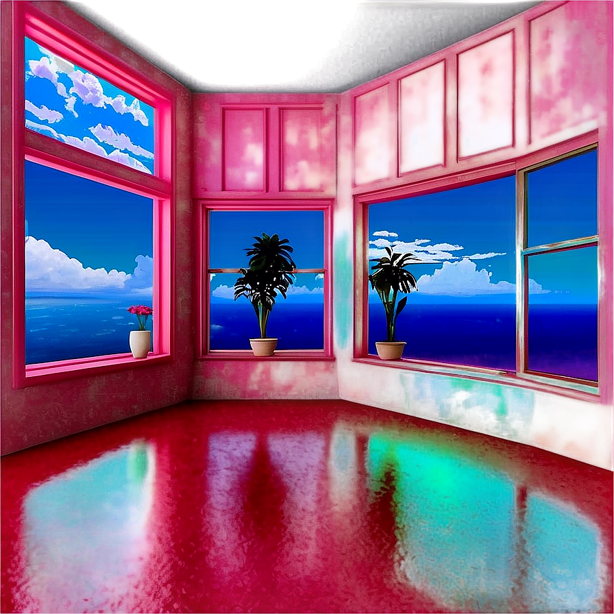 Vaporwave Aesthetic Room Png Ohw