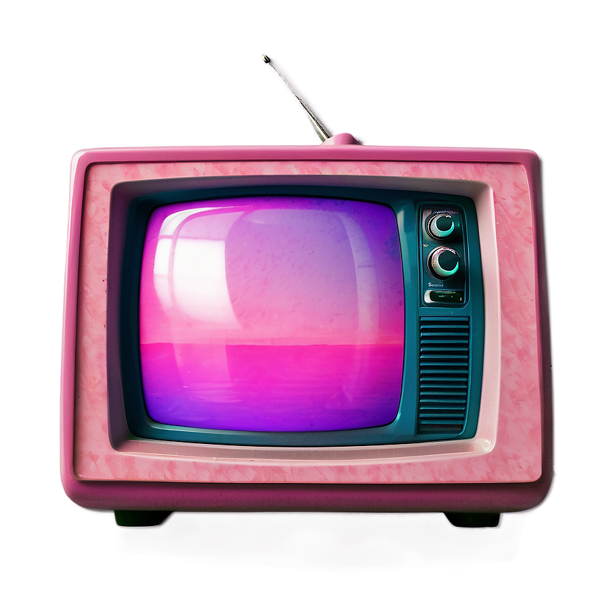 Vaporwave Retro Tv Png 06112024