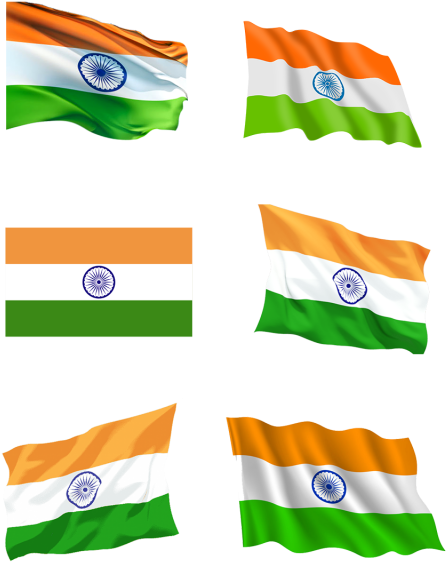 Variationsof Indian Flag Design