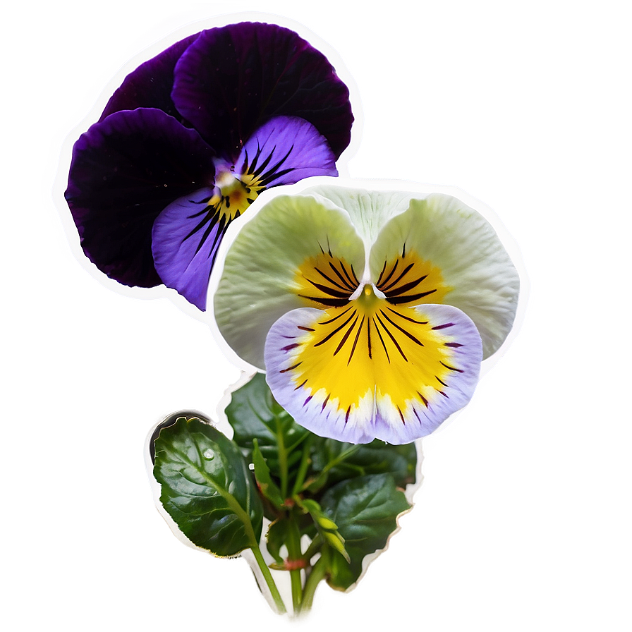 Variegated Pansy Png 06232024