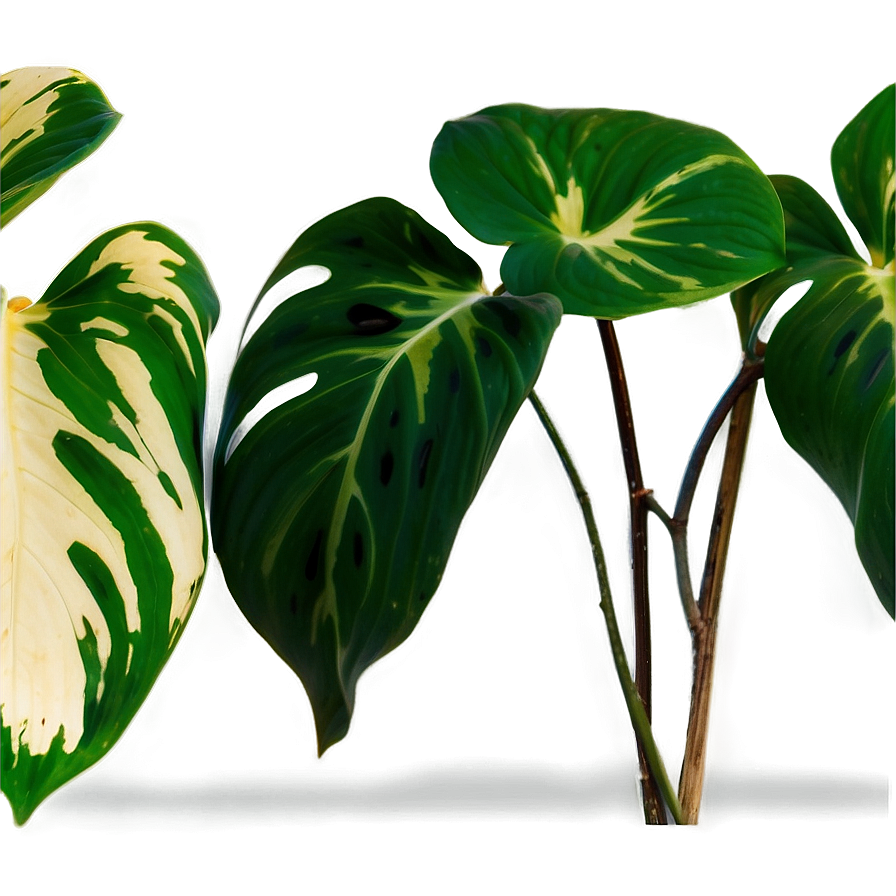 Variegated Pothos Varieties Png Ior87