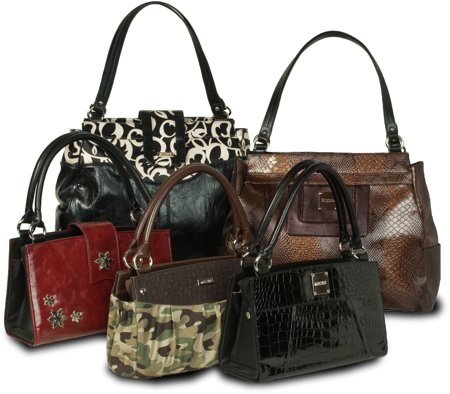 Varietyof Designer Purses