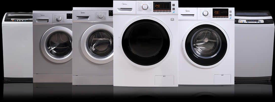 Varietyof Washing Machines