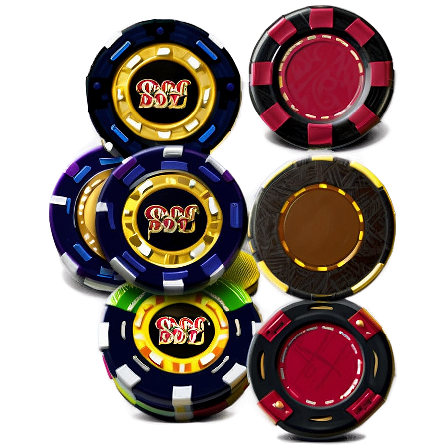 Various Casino Chips Png 71