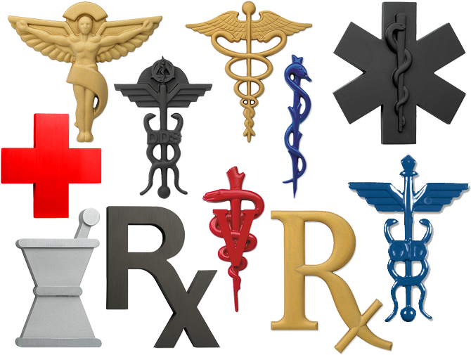 Various Medical Symbols Collection