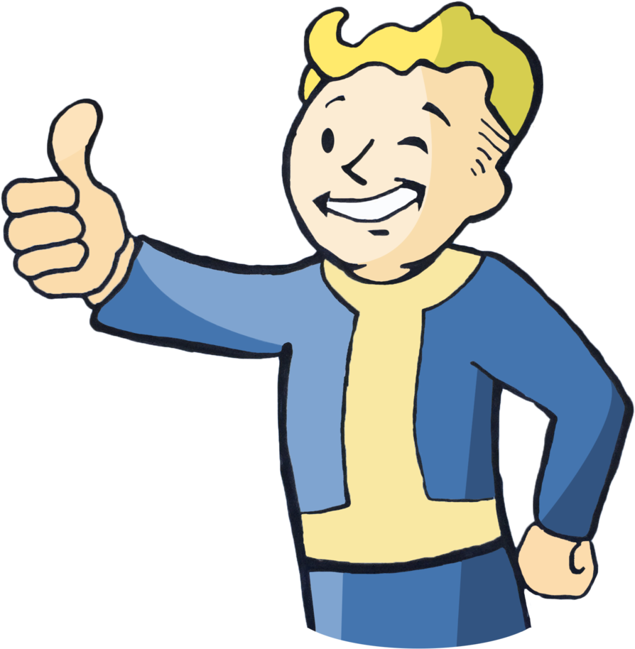 Vault Boy Thumbs Up