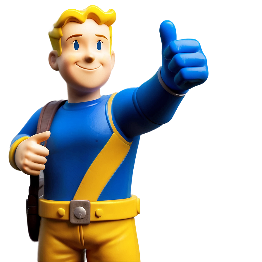 Vault Boy Thumbs Up Image Png 06202024