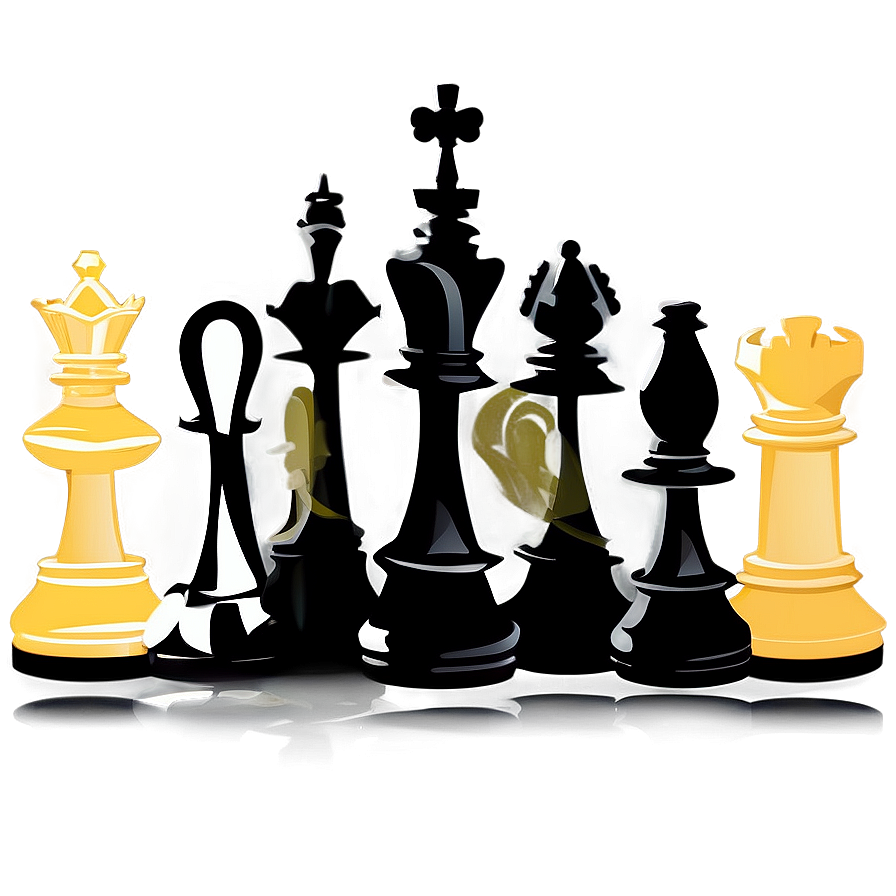 Vector Chess Pieces Silhouette Png 63