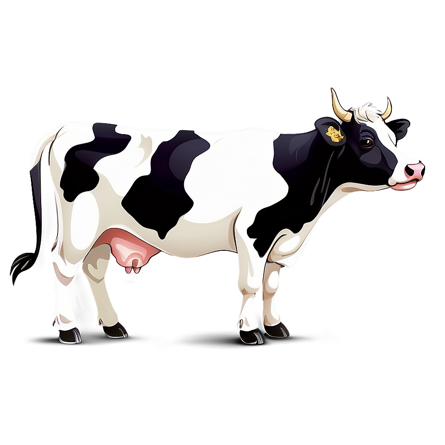 Vector Cow Clipart Png 71