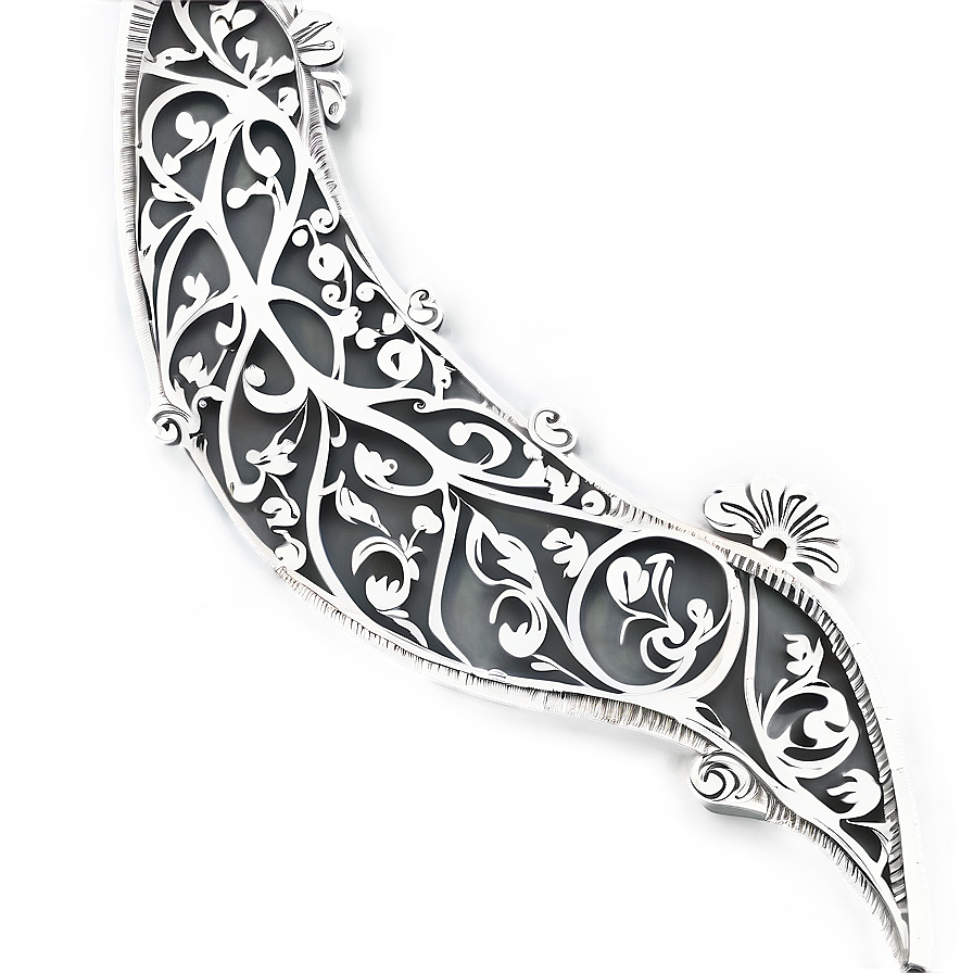 Vector Filigree Divider Png 06212024