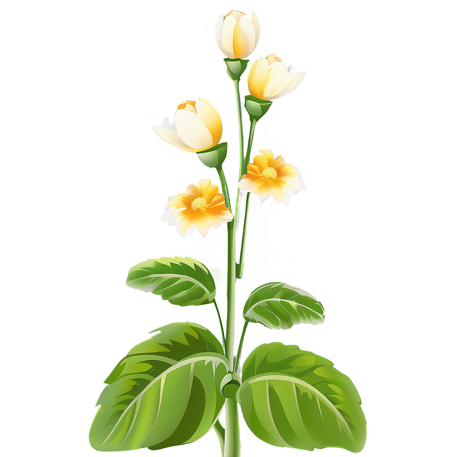 Vector Flower Stem Png Jhy1