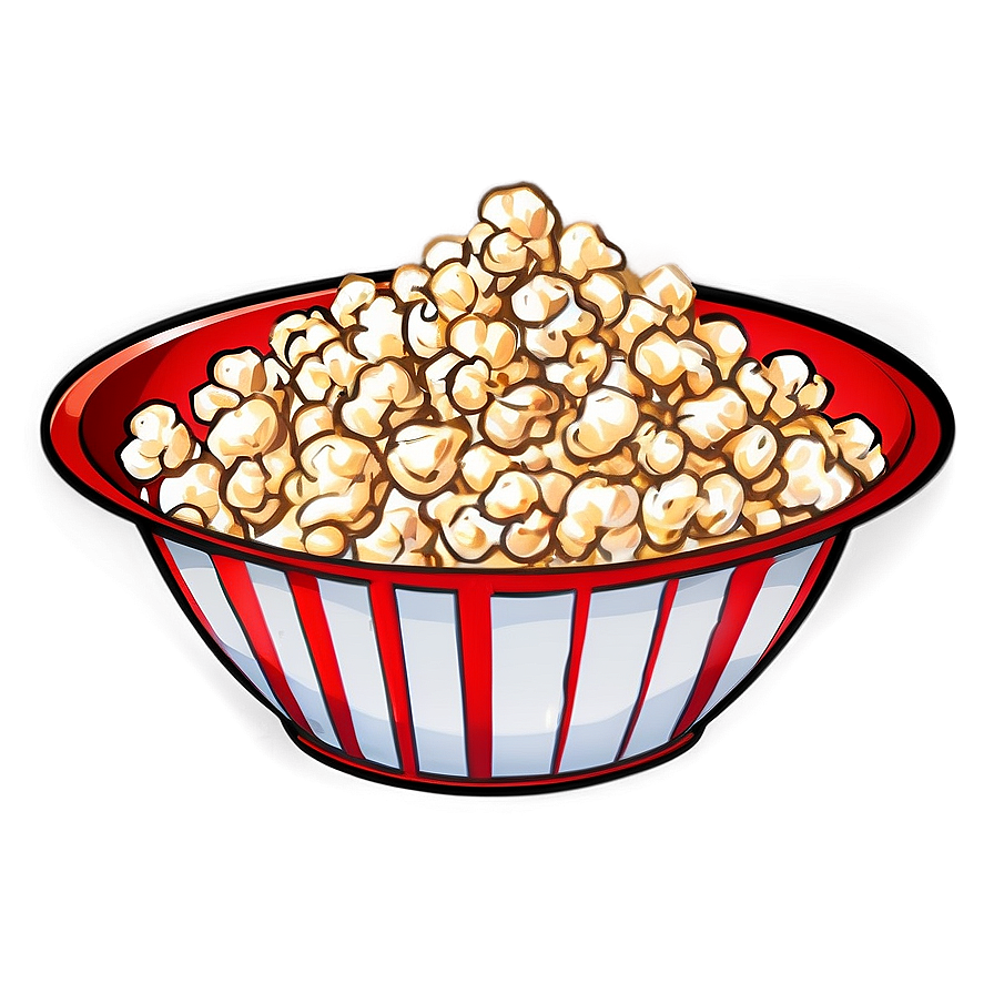 Vector Popcorn Kernel Png 06292024