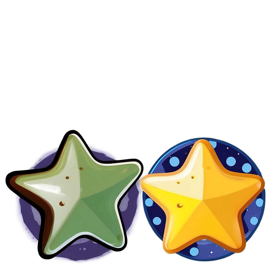 Vector Rounded Star Png 06132024