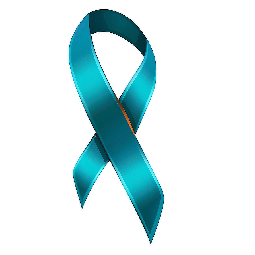 Vector Teal Ribbon Clipart Png 69