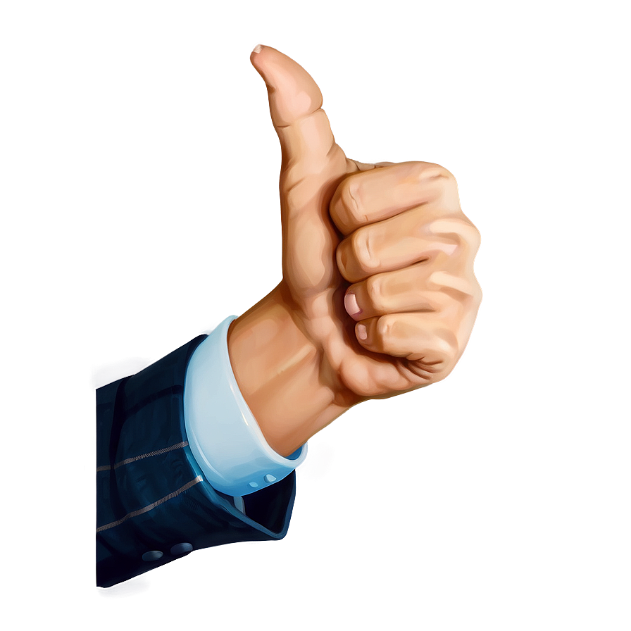 Vector Thumbs Up Design Png 53