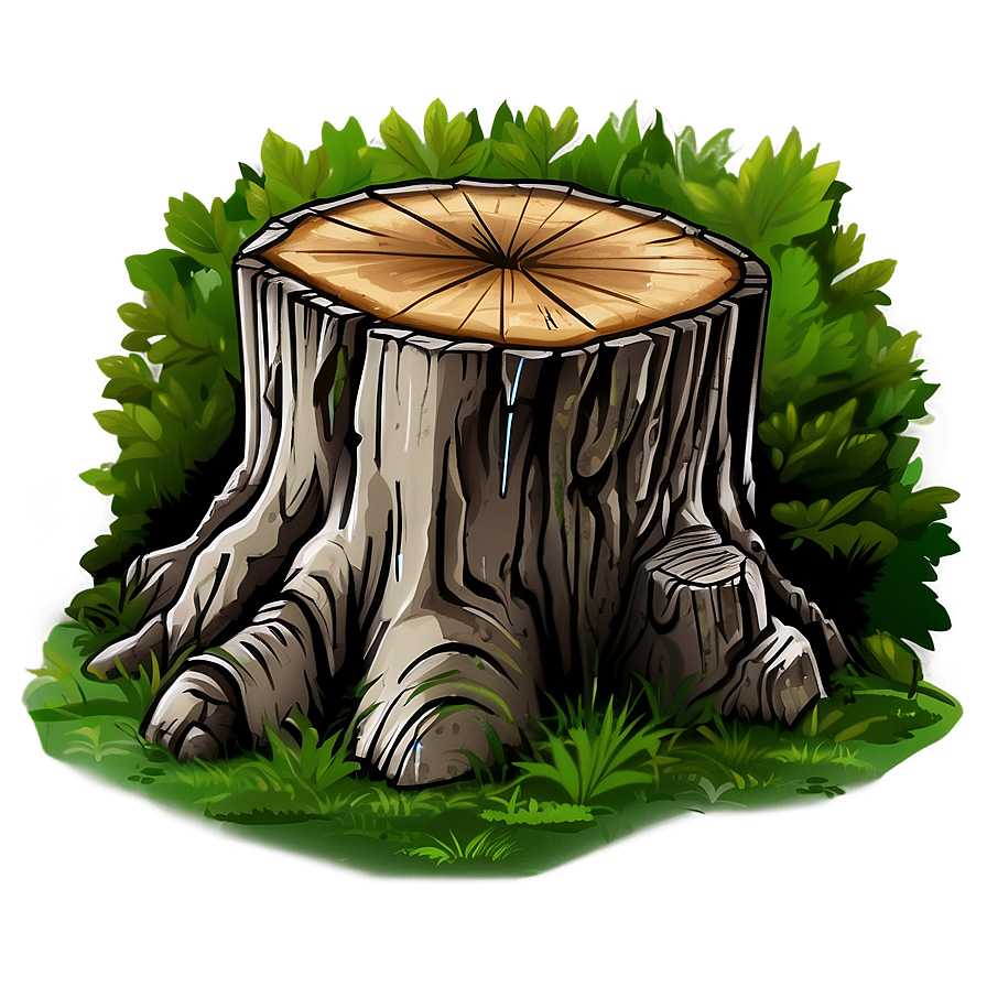 Vector Tree Stump Png Aos24