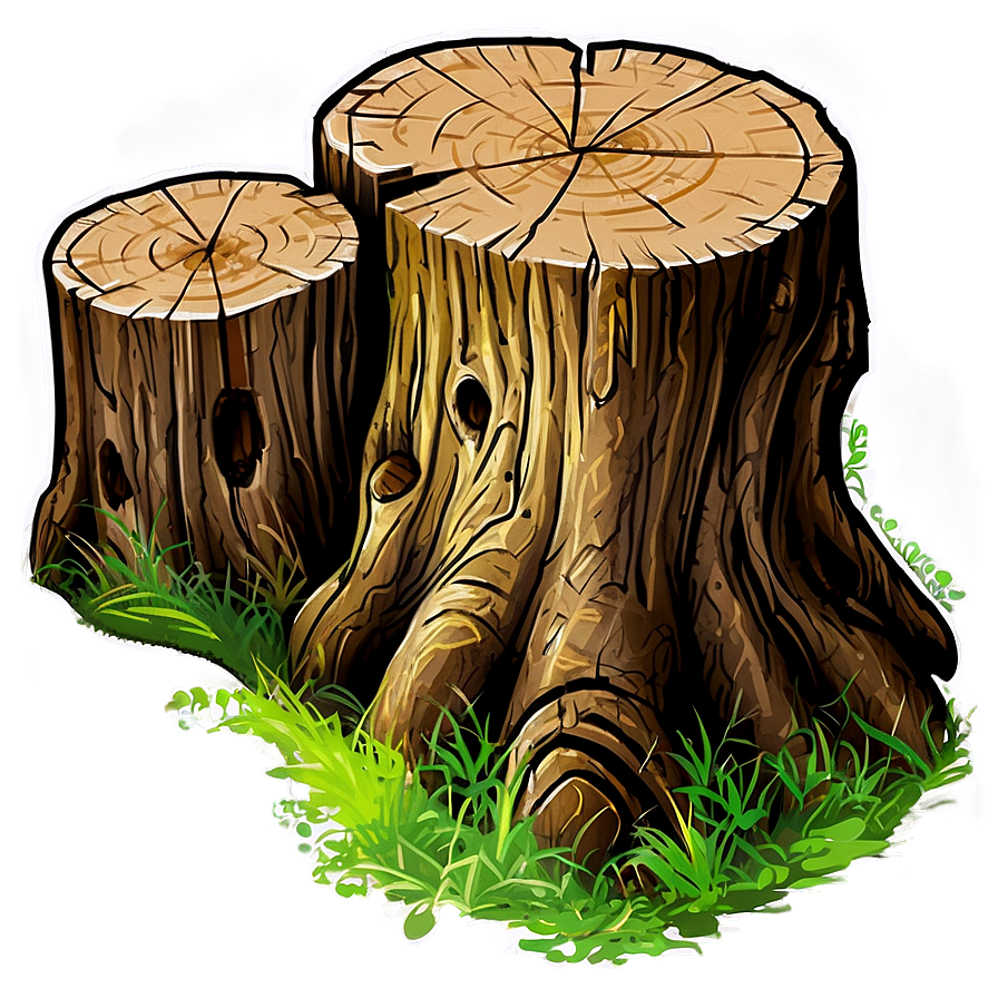 Vector Tree Stump Png Mto59