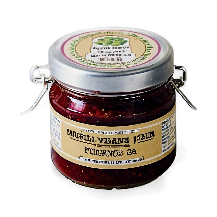 Vegan Friendly Jam Png 06112024