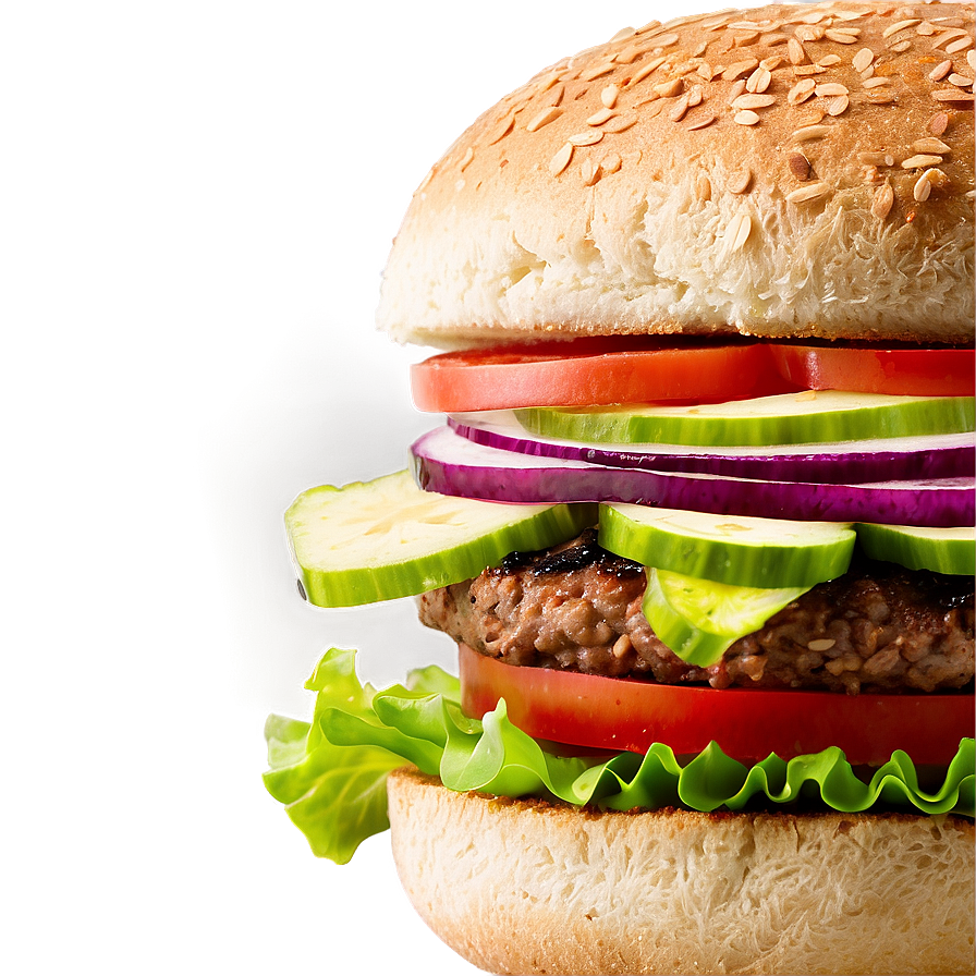 Vegan Hamburger Delight Png 05242024