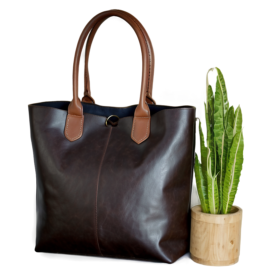 Vegan Leather Tote Bag Png 48