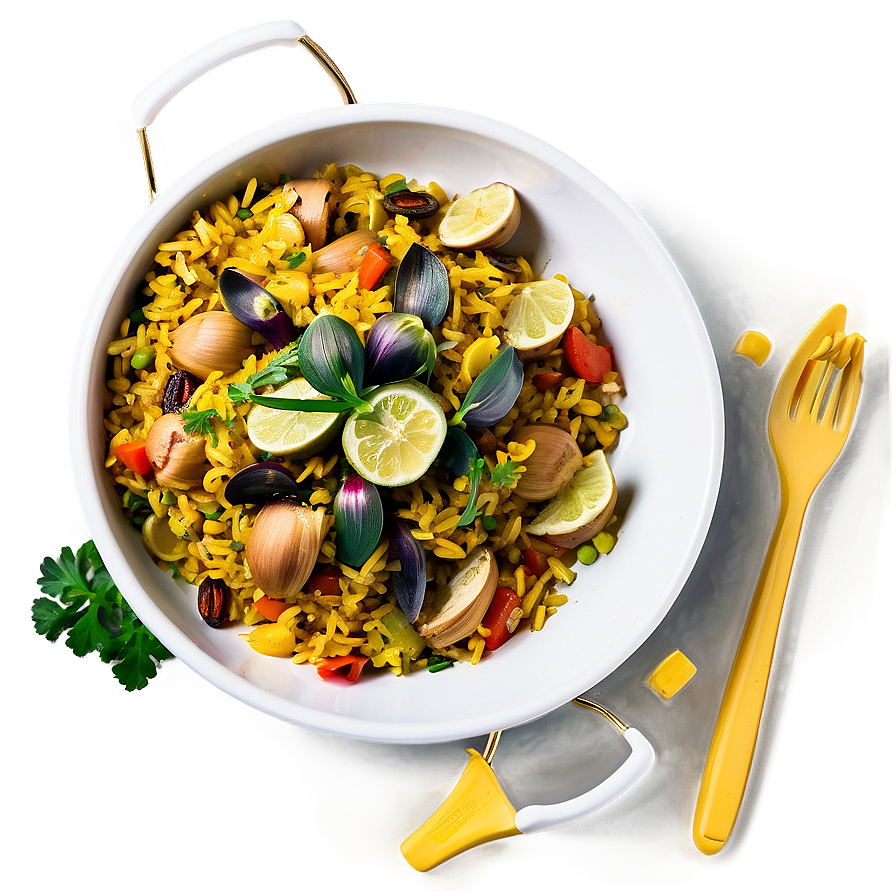 Vegan Paella With Artichokes Png 59