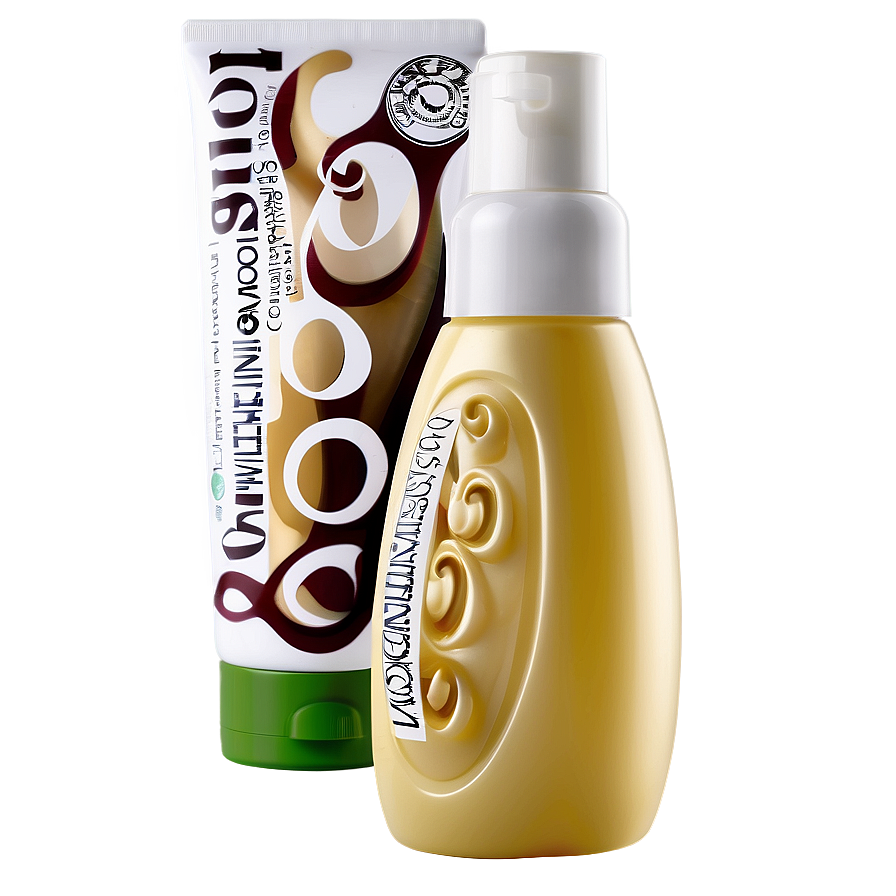 Vegan Shampoo Bottle Png 9