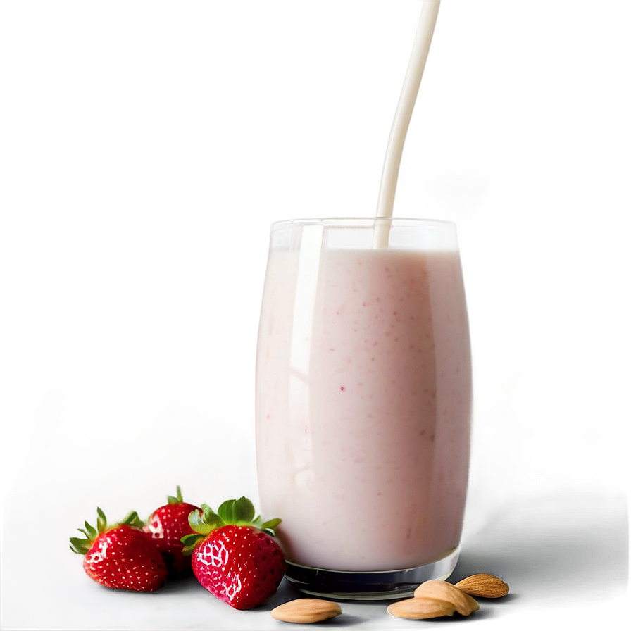 Vegan Strawberry Almond Milk Png 82