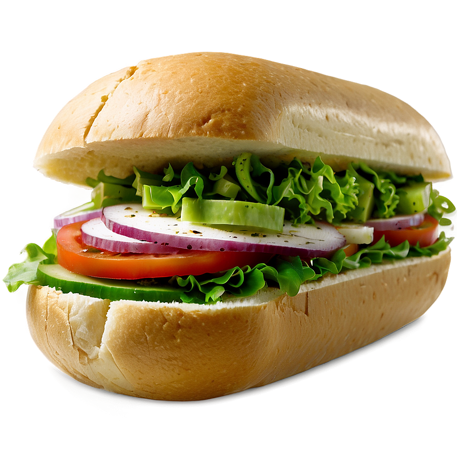 Vegan Sub Sandwich Png Npc