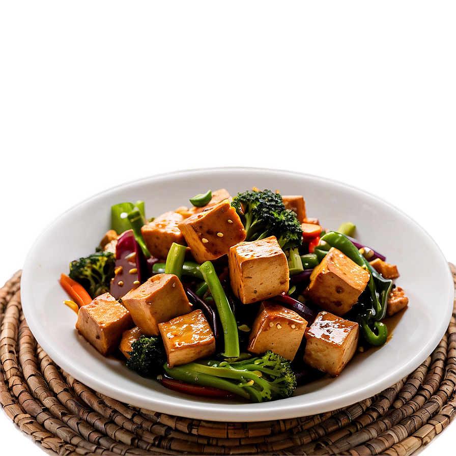 Vegan Tofu Stir-fry Png Afw