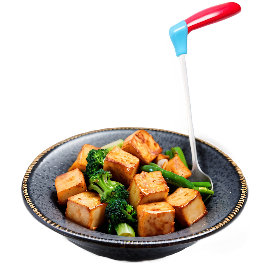 Vegan Tofu Stir-fry Png Ekg58