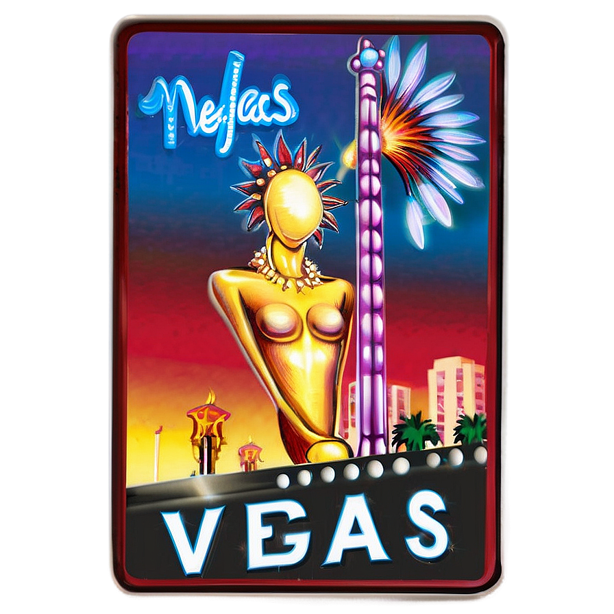 Vegas Neon Sign Artwork