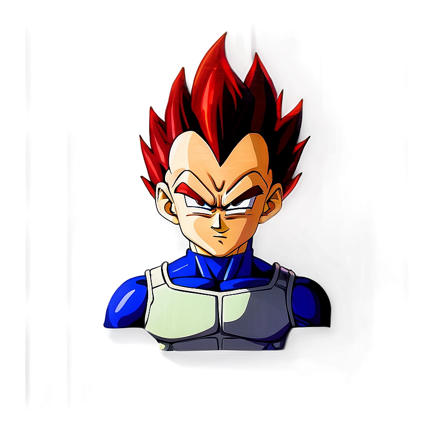 Vegeta Red Hair Png 80