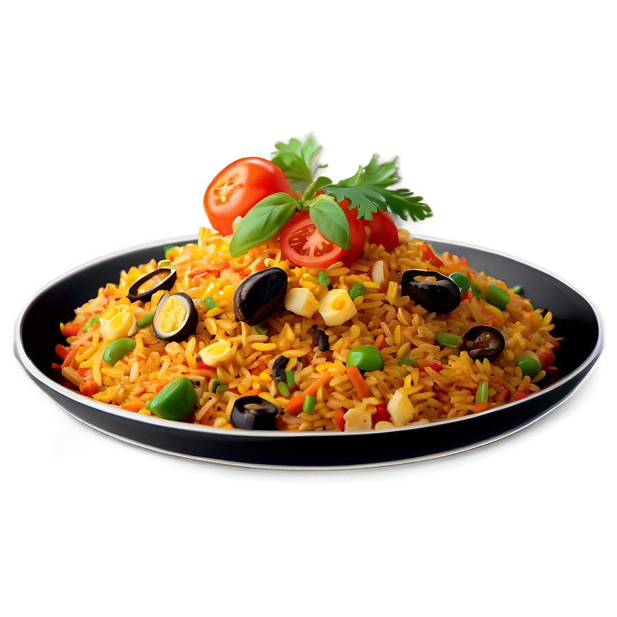 Vegetarian Paella Delight Png Ayb