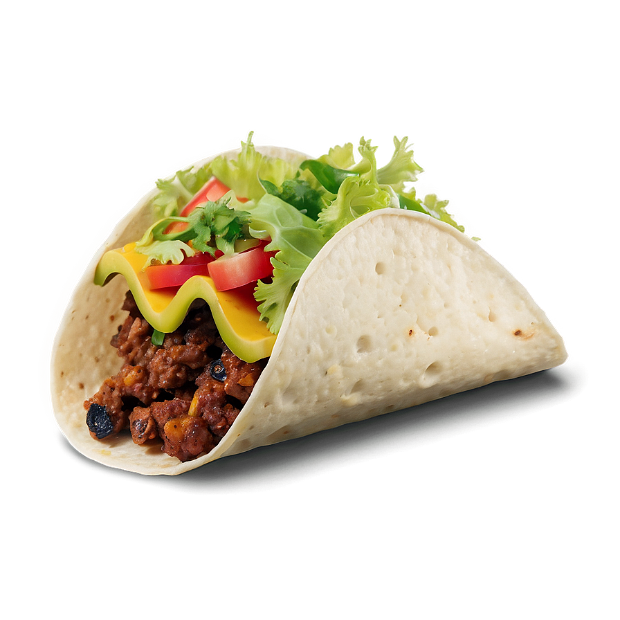 Vegetarian Taco Png Pst