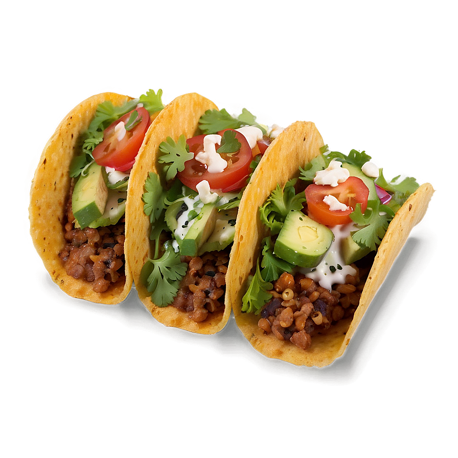 Vegetarian Tacos Png 05232024