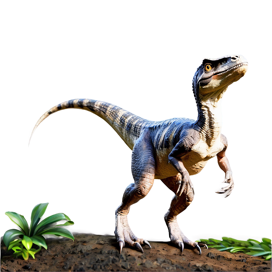 Velociraptor In Jungle Png 06202024