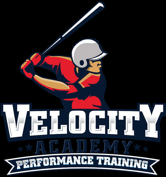 Velocity Academy Baseball Logo