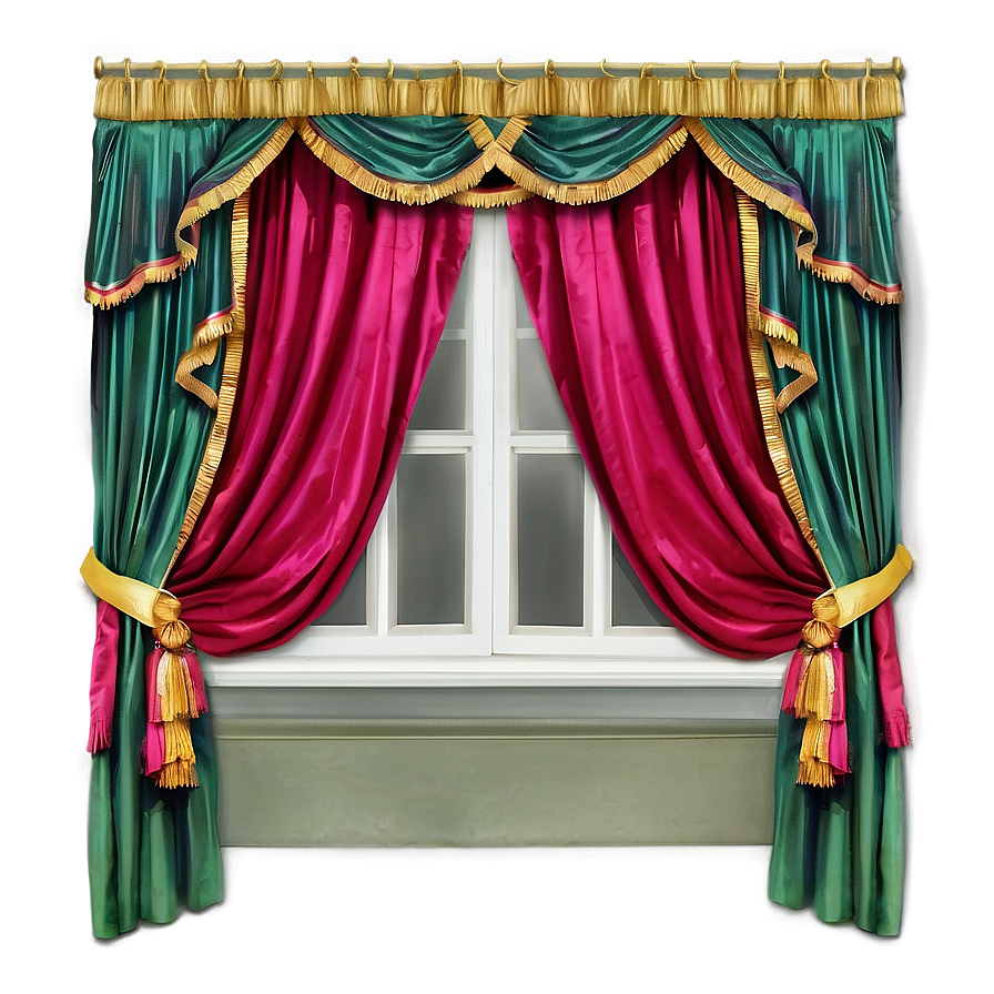 Velvet Curtains Png Cgp