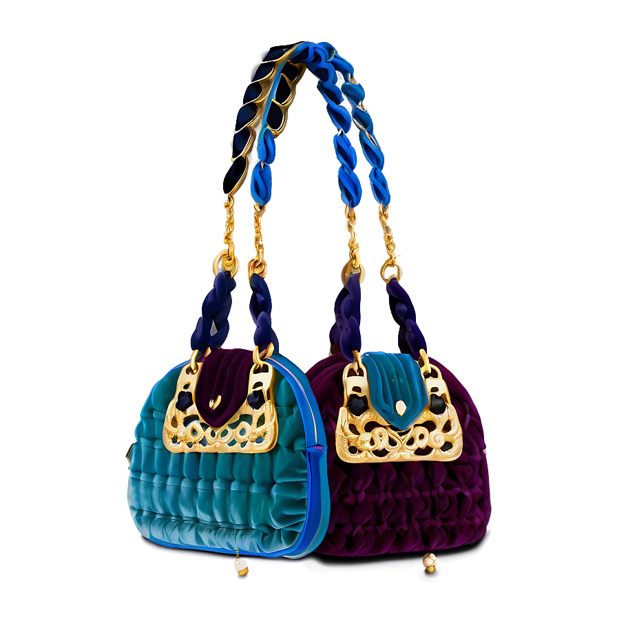 Velvet Handbag Png Iau53