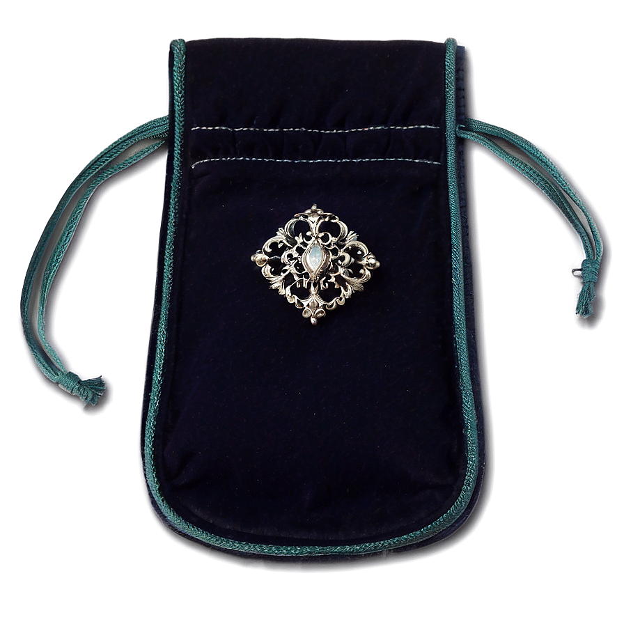 Velvet Jewelry Pouch Png Iiw