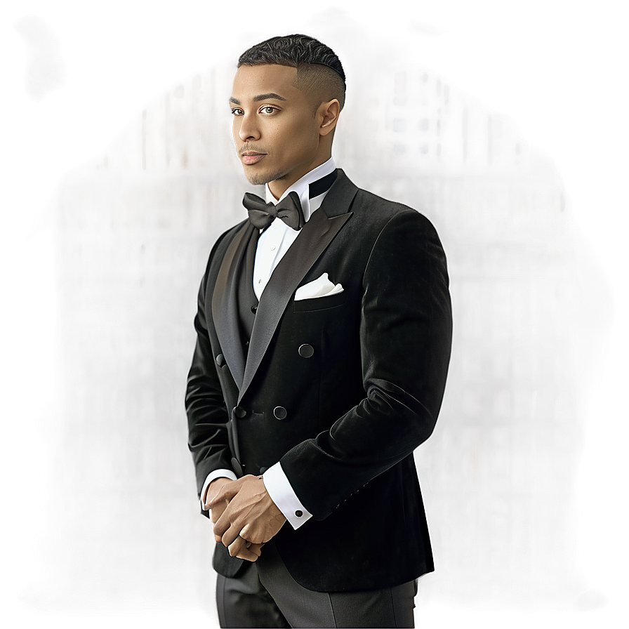 Velvet Tuxedo Jacket Png Xoo74