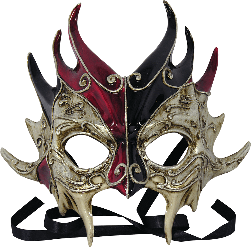 Venetian Mask Flame Design