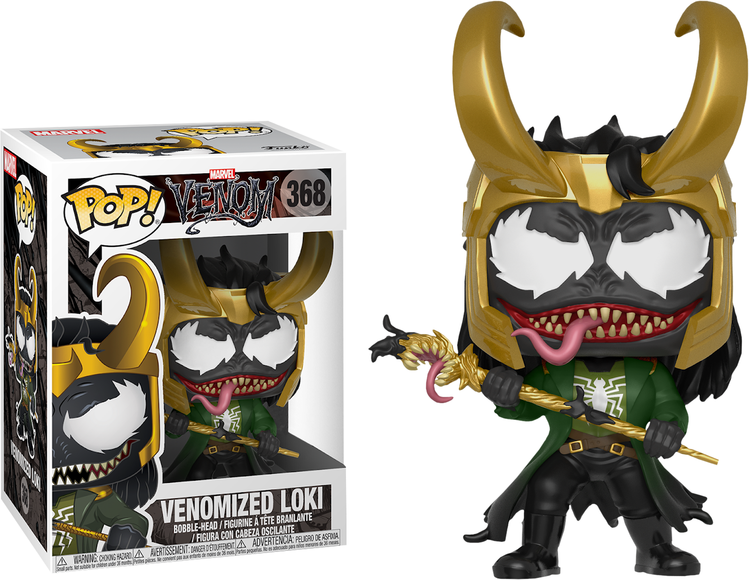 Venomized Loki Funko Pop Figure