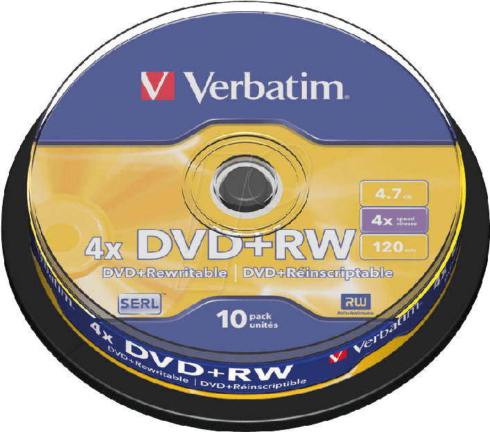 Verbatim D V D R W Disc