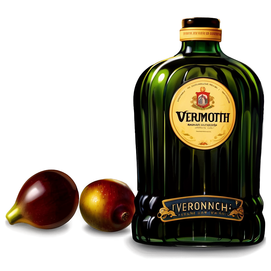 Vermouth Bottle Png 05242024