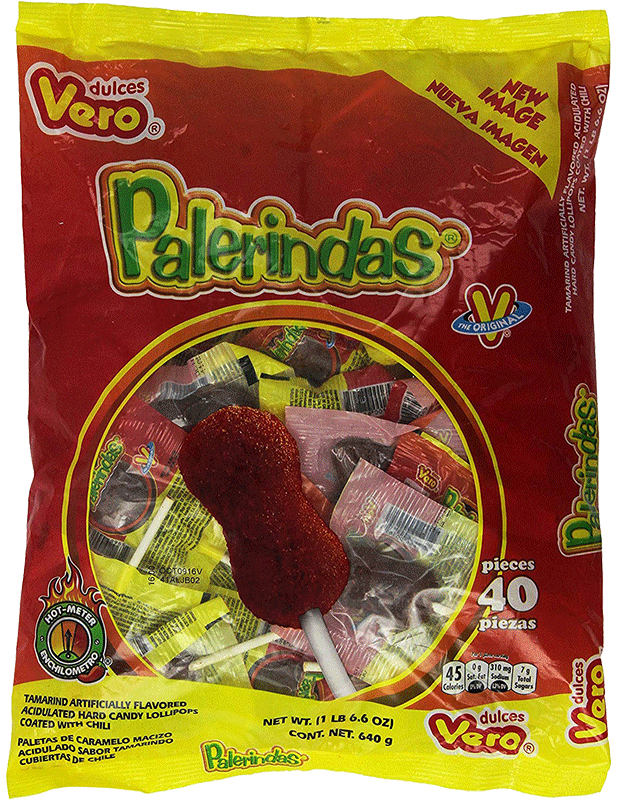 Vero Palerindas Tamarind Lollipops Package