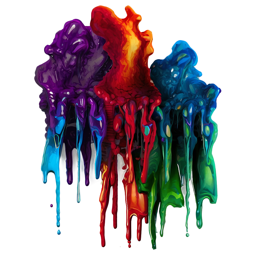 Vertical Paint Streak Png 94