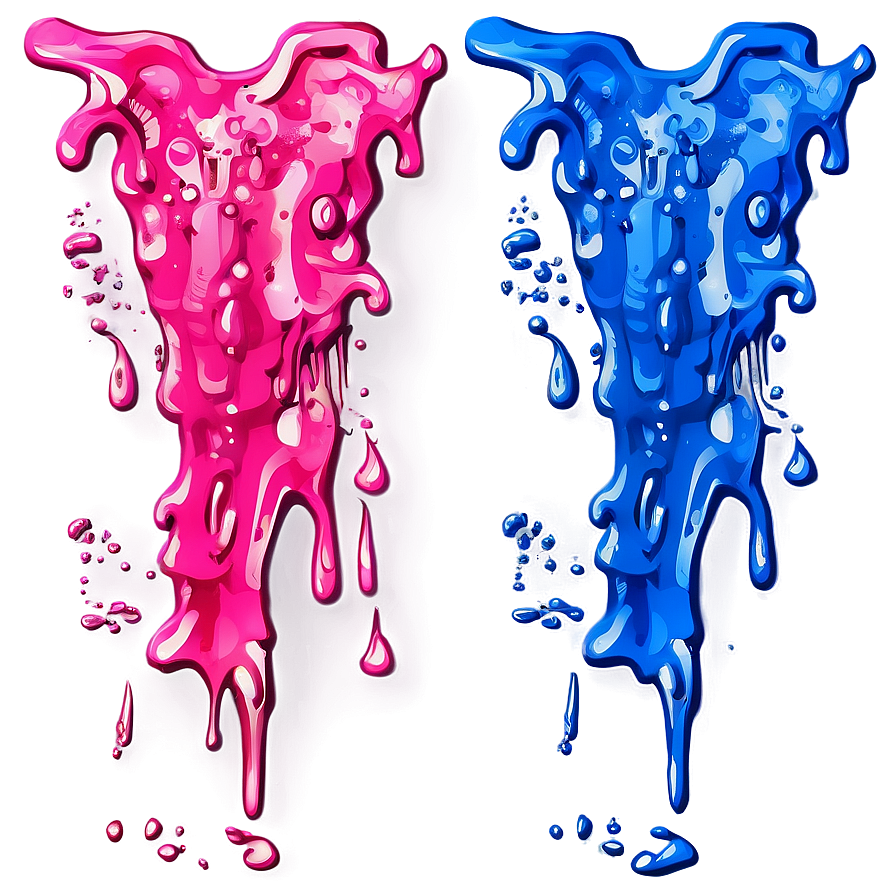 Vertical Spray Paint Drip Png Htf13