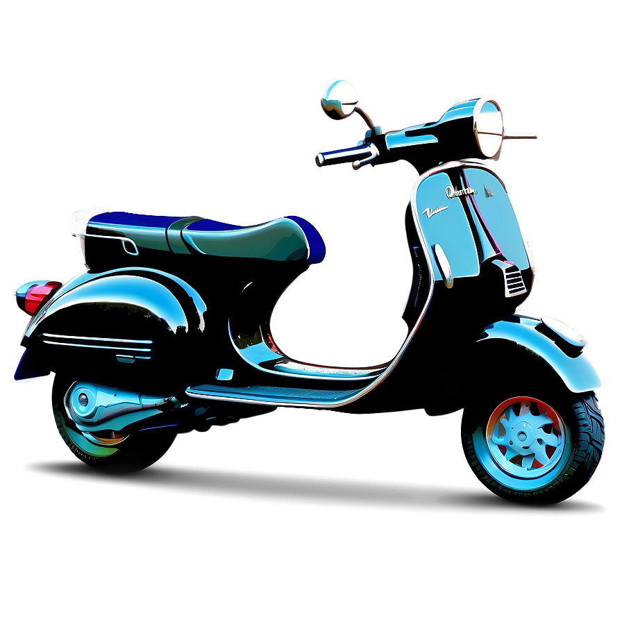 Vespa Scooter Line Art Png 06252024