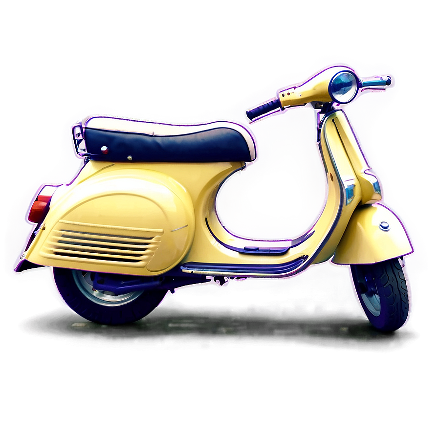 Vespa Scooter Line Art Png Lyo46